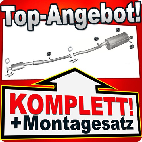 Auspuff für subaru forester - auspuff,