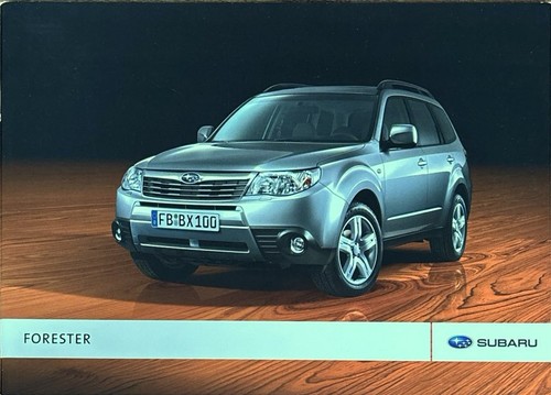Subaru forester prospekt - subaru,
