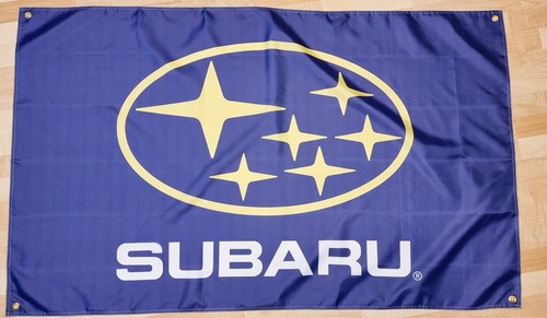 Subaru fahne flagge impreza - subaru,