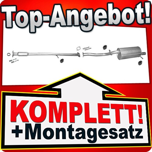 Auspuff für subaru forester - auspuff,