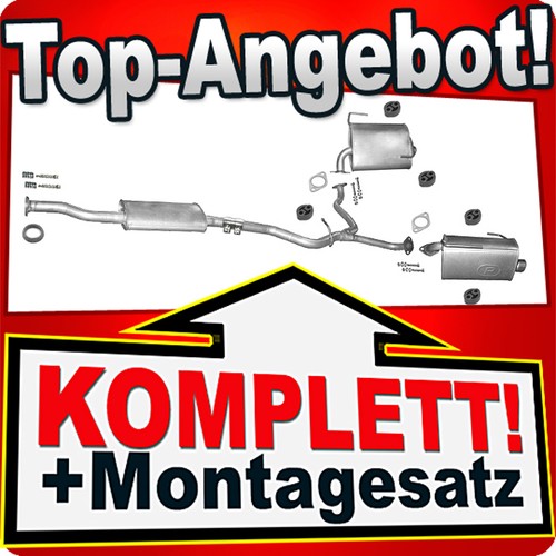 Auspuff für subaru forester - auspuff,